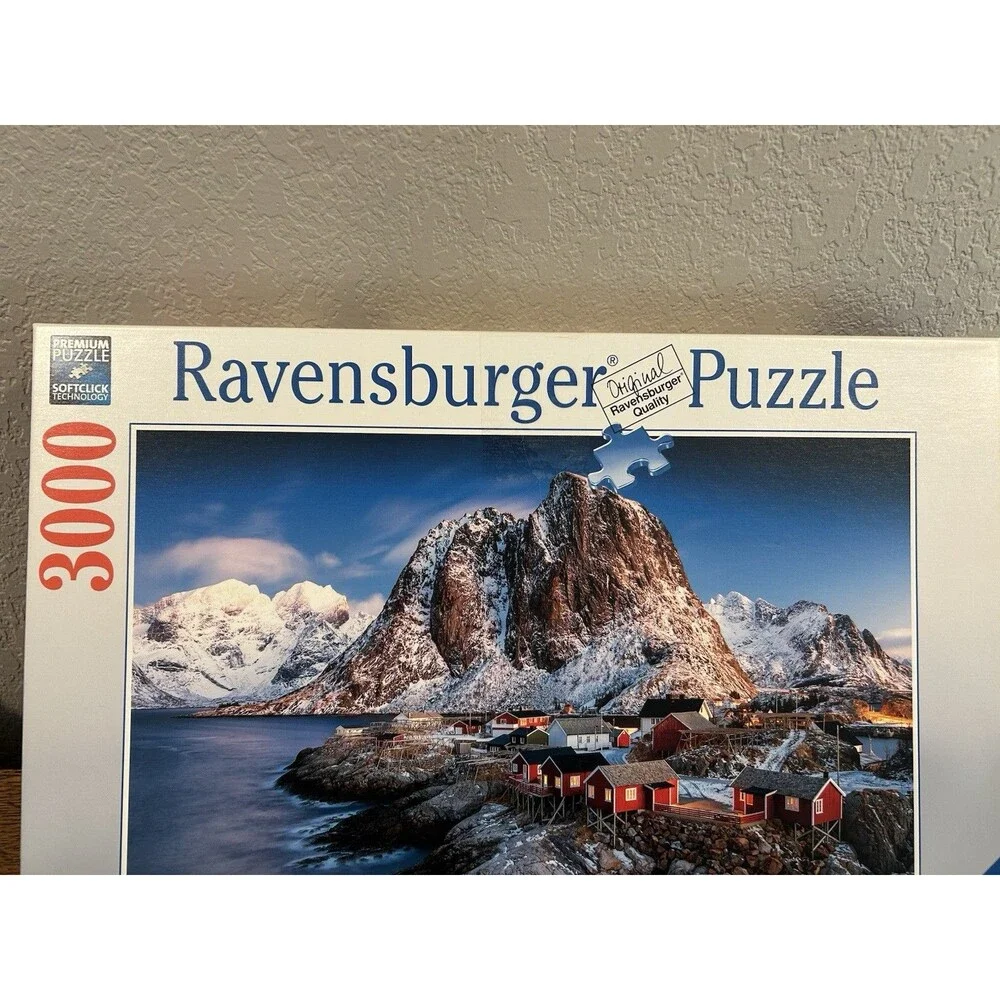 Ravensburger Hamnoy Lofoten Norway Puzzle 3000 Pcs New In Open Box